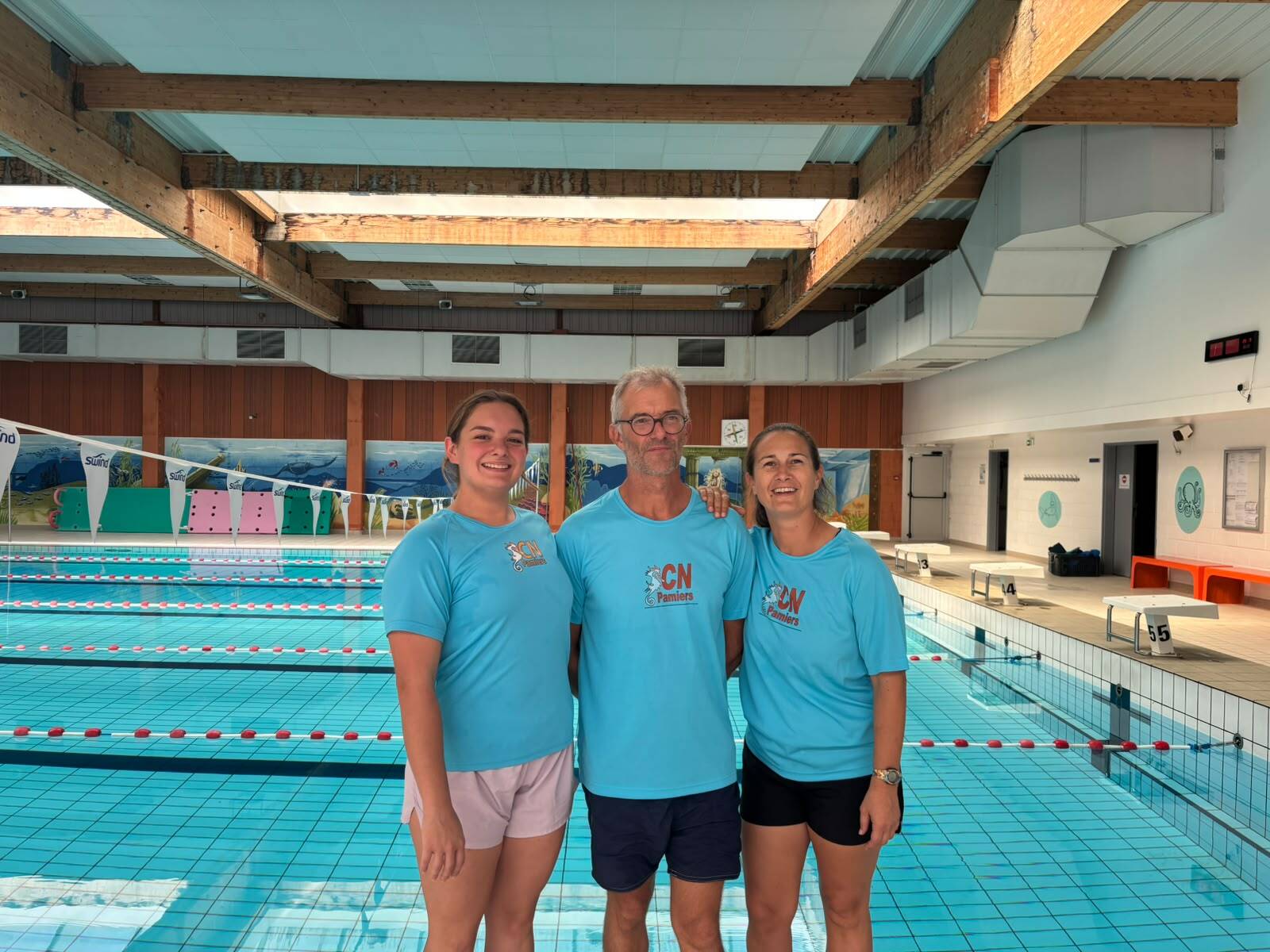 A la rencontre des maitres-nageurs de l'école de natation