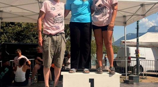 Traversée du lac d'Annecy - Coupe du lac 5 km